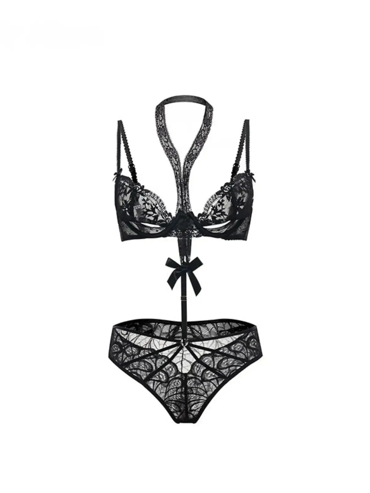 Obsidian Lace Bodysuit Mono Shyla