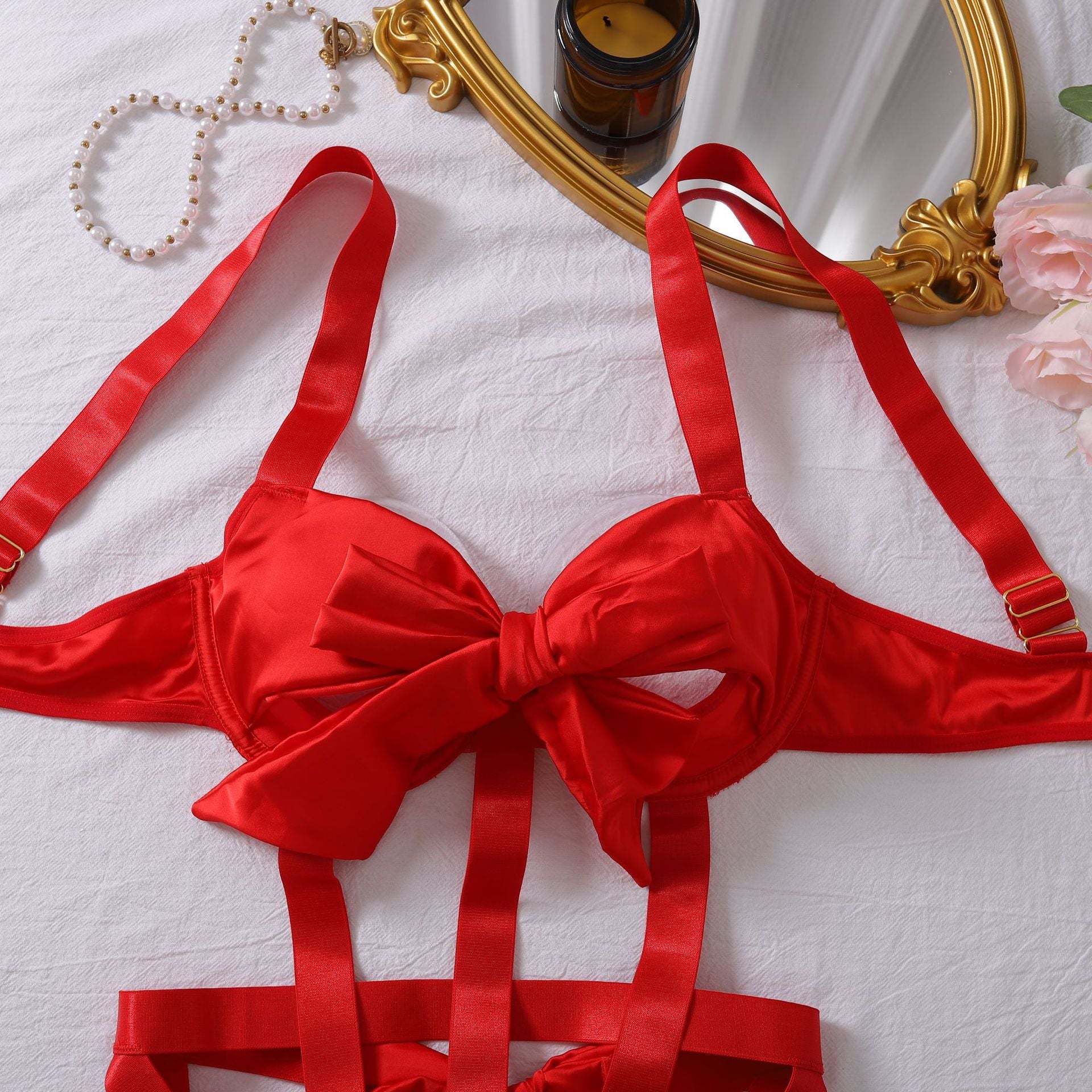 Kiss Me Red Bodysuit