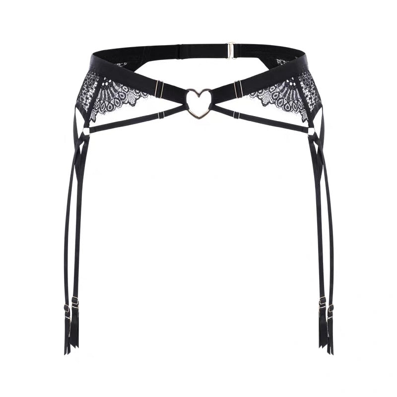 Wild Heart Lingerie & Garter Set