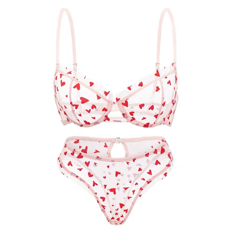 Scarlet Kiss Lingerie Set