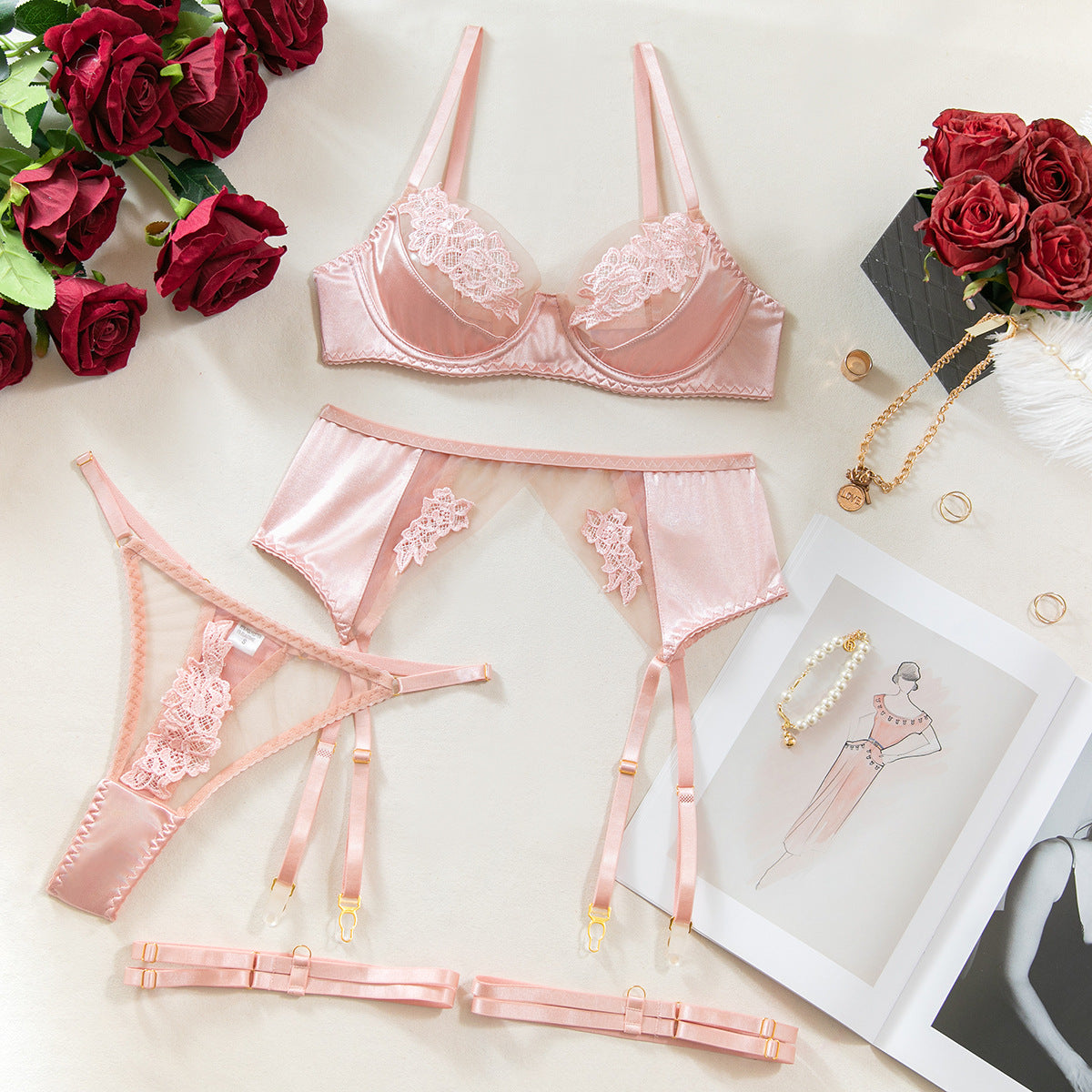 Matisse Lingerie & Garter Set