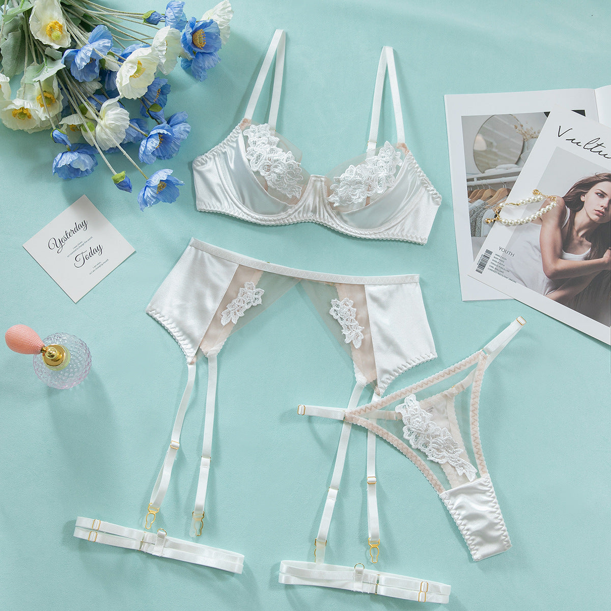 Matisse Lingerie & Garter Set